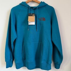 The North Face hoodie blue M medium Size NEW unused